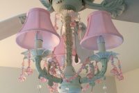 Pink Chandelier Ceiling Fan And Light Kit Fandelier Perfect For in measurements 2448 X 3264