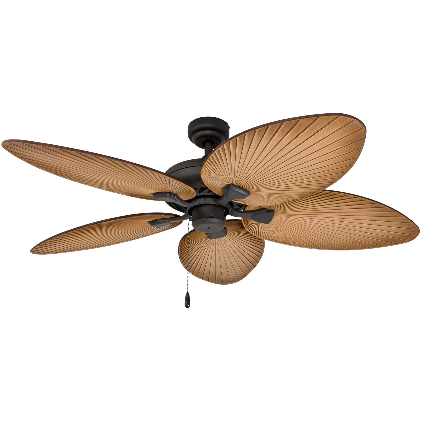 Prominence Home Ceiling Fan Palm Island Tropical Palm Leaf Blade pertaining to proportions 1400 X 1400