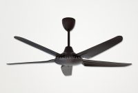 Race Brown Modern High Tech Ceiling Fan throughout dimensions 1500 X 1500