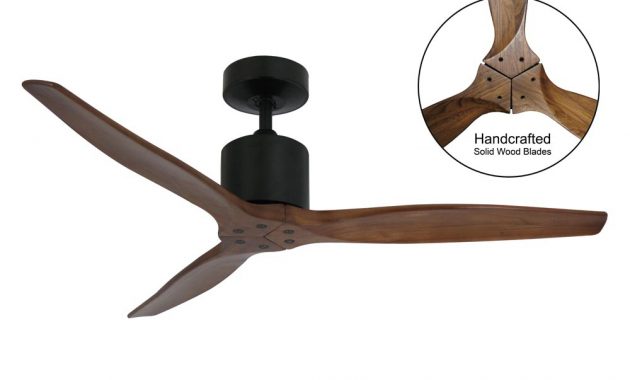 Relite Column 52 Dc Motor Ceiling Fan Walnut Livingshack in proportions 1000 X 1000