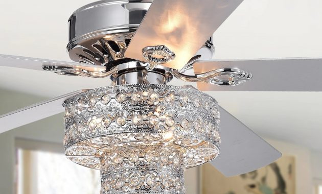 Rosdorf Park 52 Princess Chandelier 5 Blade Ceiling Fan With Remote within measurements 2000 X 2000