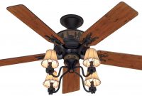 Rustic Ceiling Fans Hunter 52 Rustic Lodge Brittany Bronze 3 pertaining to proportions 1600 X 892