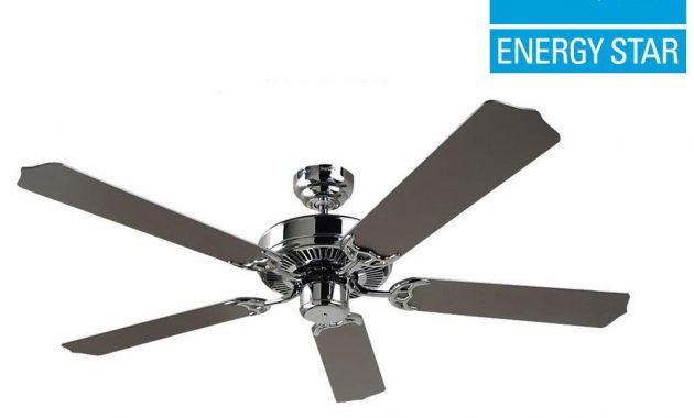 Sea Gull Lighting Quality Max 52 In Chrome Indoor Ceiling Fan 15030 inside dimensions 1000 X 1000