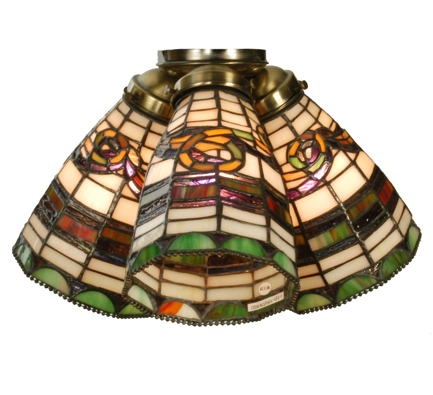 Stained Glass Ceiling Fan Globes • Bulbs Ideas