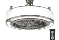 Stile Anderson 22 In Led Indooroutdoor Brushed Nickel Ceiling Fan inside proportions 1000 X 1000