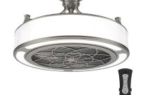 Stile Anderson 22 In Led Indooroutdoor Brushed Nickel Ceiling Fan regarding dimensions 1000 X 1000