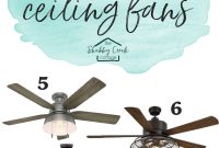 The Best Farmhouse Style Ceiling Fans Starting Under 200 for proportions 1000 X 2800