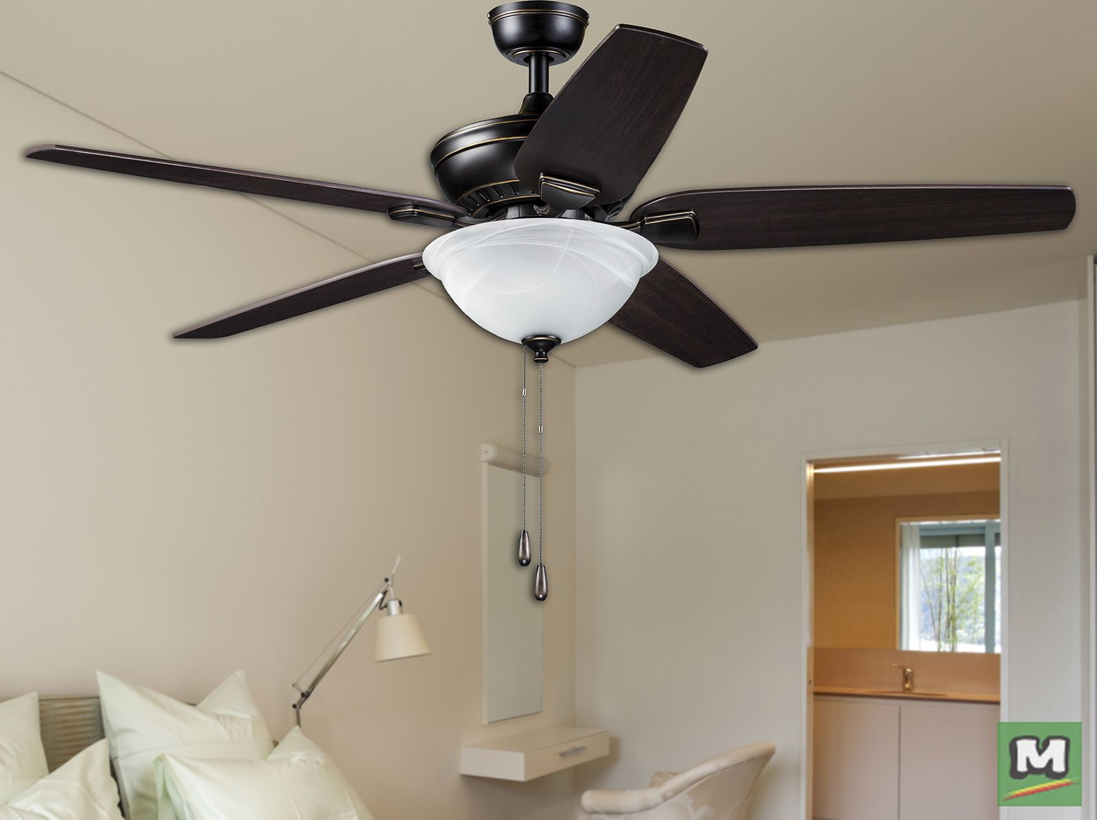 The Turn Of The Century Lincoln Park 52 Indoor Ceiling Fan Utilizes for proportions 1600 X 1196