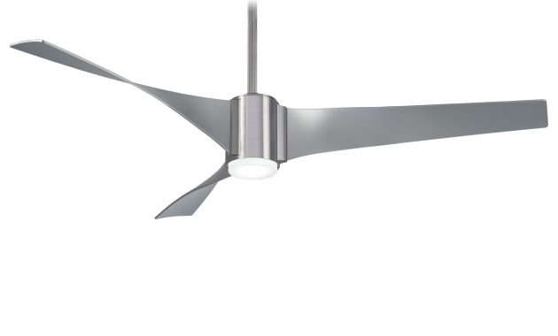 Triple Ceiling Fan With Light Minka Aire F832l Bnsl in proportions 1800 X 1800