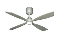 Troposair Ninja 56 In Brushed Nickel Ceiling Fan With Led Light pertaining to dimensions 1000 X 1000