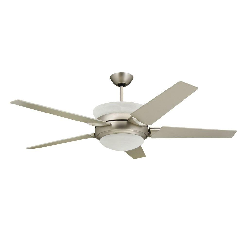 Troposair Sunrise 56 In Satin Steel Up Light Ceiling Fan 88600 for size 1000 X 1000