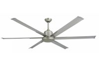 Troposair Titan 72 In Indooroutdoor Brushed Nickel Ceiling Fan And inside proportions 1000 X 1000