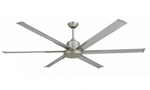 Troposair Titan 72 In Indooroutdoor Brushed Nickel Ceiling Fan And inside proportions 1000 X 1000