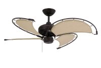 Troposair Voyage Ceiling Fan Nautical Design With 40 Inch Sail for measurements 1000 X 1000