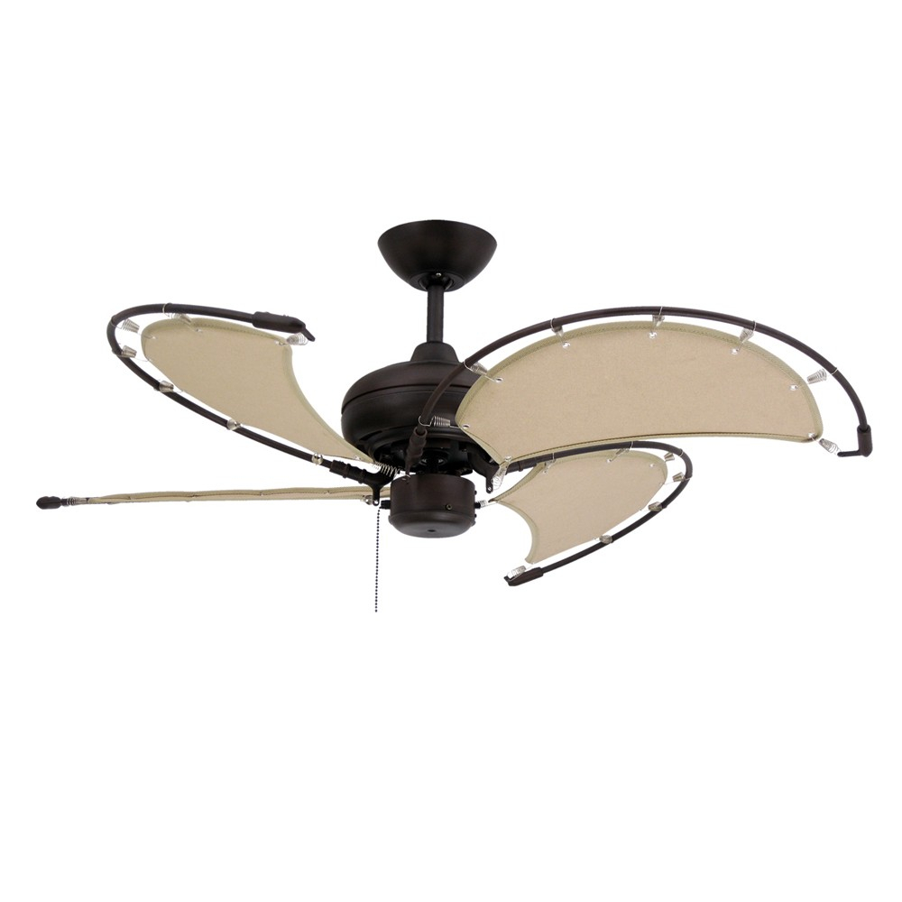 Troposair Voyage Ceiling Fan Nautical Design With 40 Inch Sail for measurements 1000 X 1000