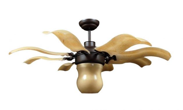 Vento Fiore 42 In Indoor Roman Bronze Retractable Ceiling Fan With in size 1000 X 1000