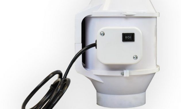 Viagrow 4 In 105 Cfm Ceiling Or Wall Inline Bathroom Exhaust Fan within dimensions 1000 X 1000