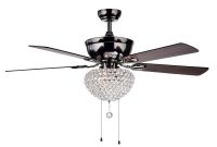 Warehouse Of Tiffany Taliko 52 In Indoor Black Ceiling Fan With with sizing 1000 X 1000