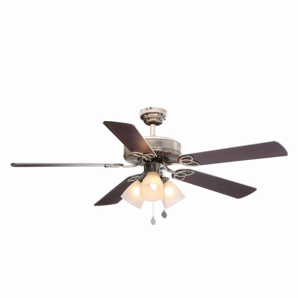 Westinghouse Vintage 52 In Brushed Nickel Ceiling Fan 7867865 The for measurements 1000 X 1000