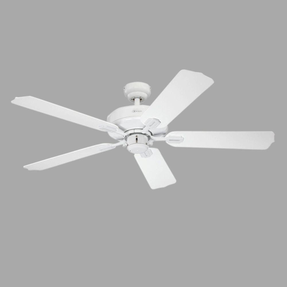 Westinghouse Willow Breeze 52 In White Indooroutdoor Ceiling Fan within proportions 1000 X 1000