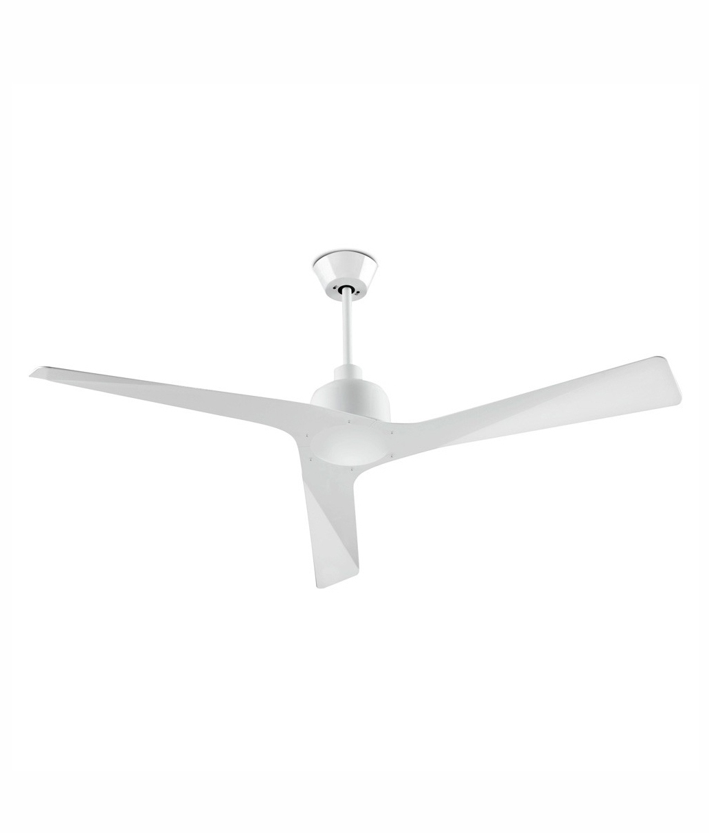 White Ultra Modern Ceiling Fan inside size 1032 X 1212