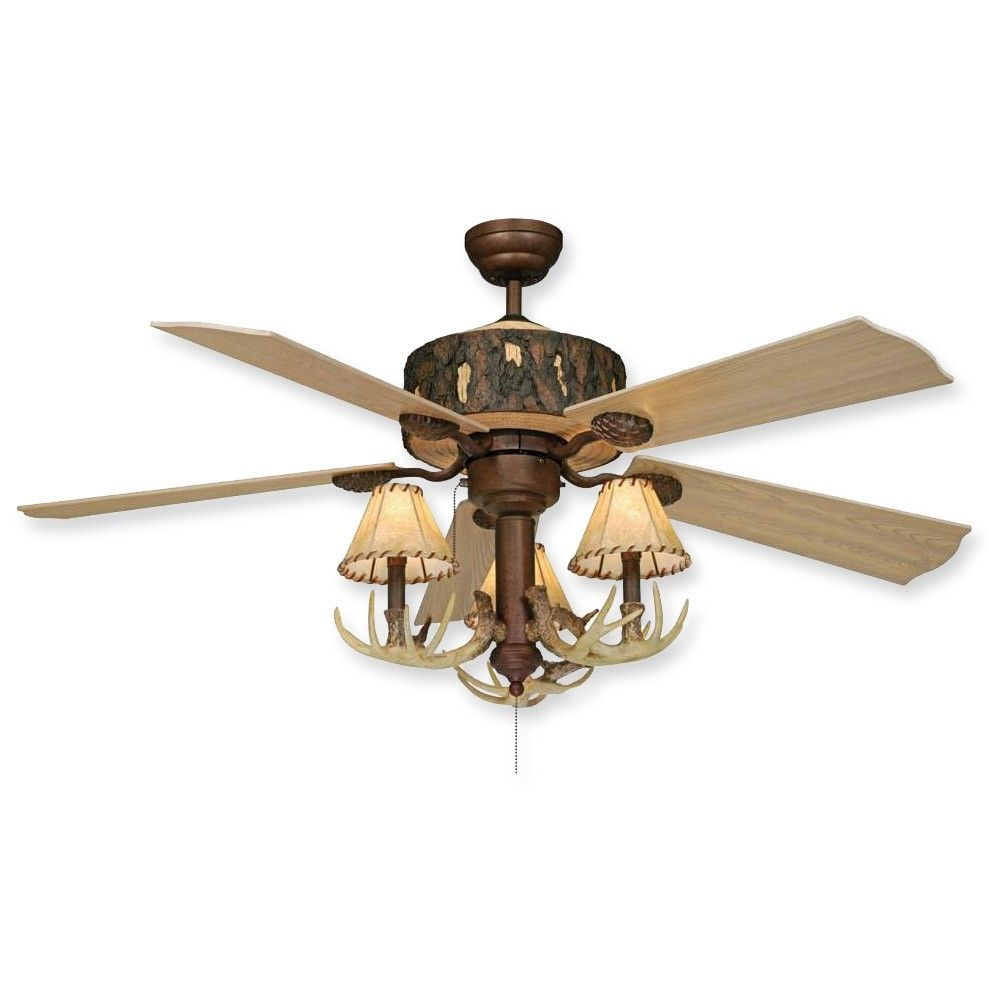 Wildlife Ceiling Fans Lights Living Room Ceiling Fan 52 Ceiling regarding measurements 1000 X 1000