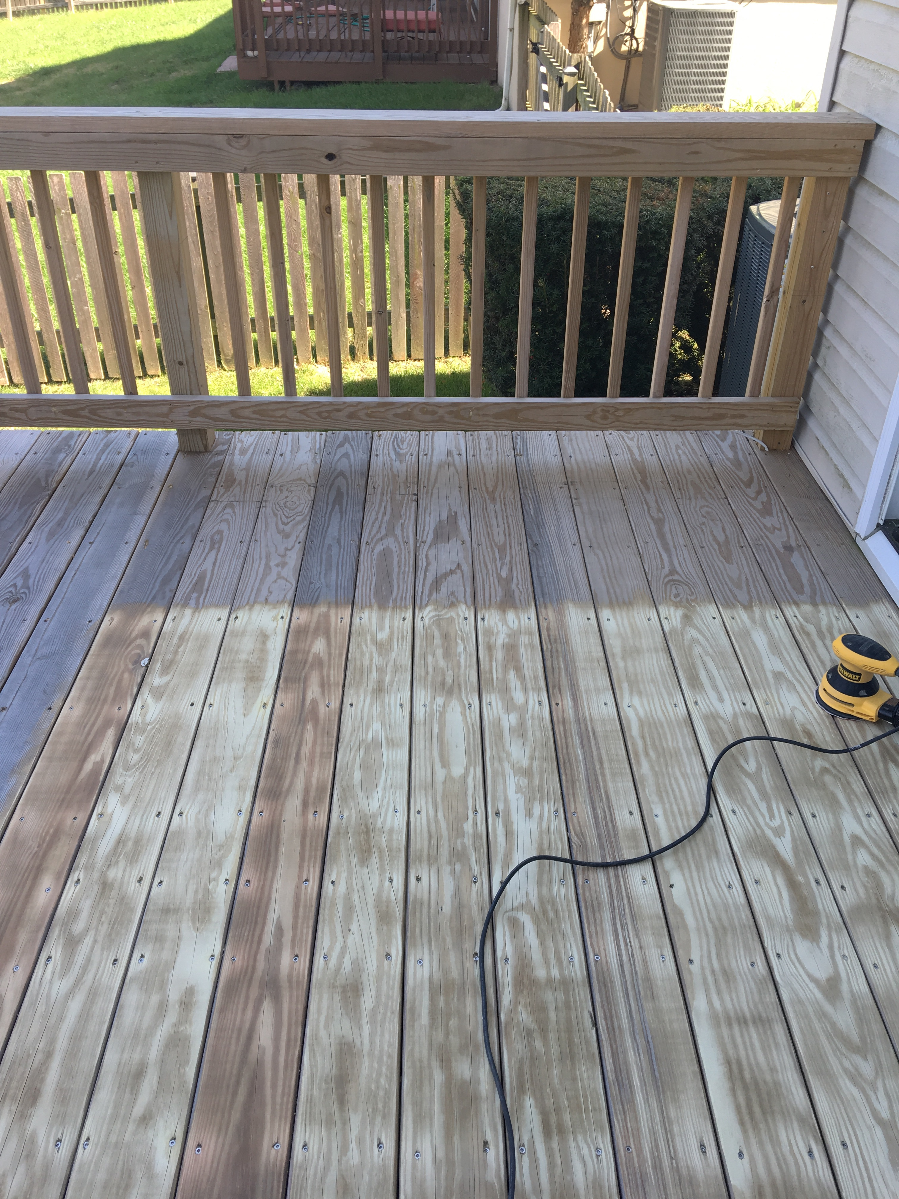 1 Year Old Deck Prep For Stain Deck Cleaning Questions And Answers intended for dimensions 3024 X 4032