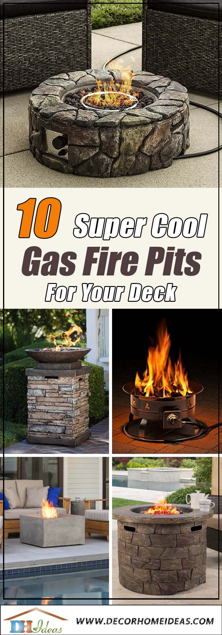 10 Best Gas Fire Pits For Deck for measurements 735 X 2100
