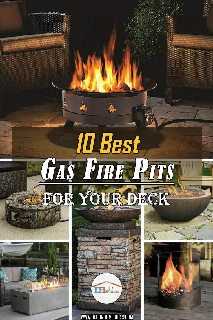10 Best Gas Fire Pits For Deck Outdoors Firepits Deck Fire Pit with proportions 735 X 1102