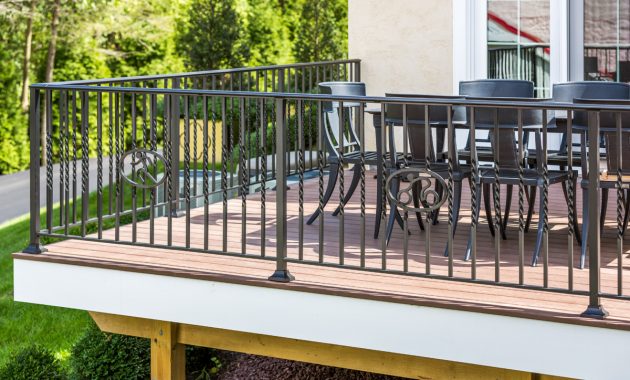 10 Fancy Wrought Iron Deck Railing Designs Gallery Deck Home throughout dimensions 1200 X 800