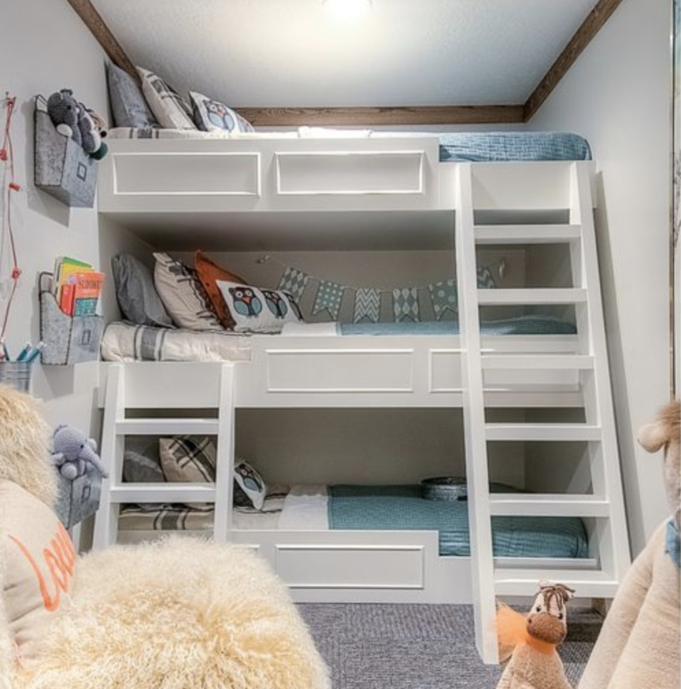 10 Types Of Triple Bunk Beds Plus 25 Top Picks 2019 pertaining to size 994 X 1006