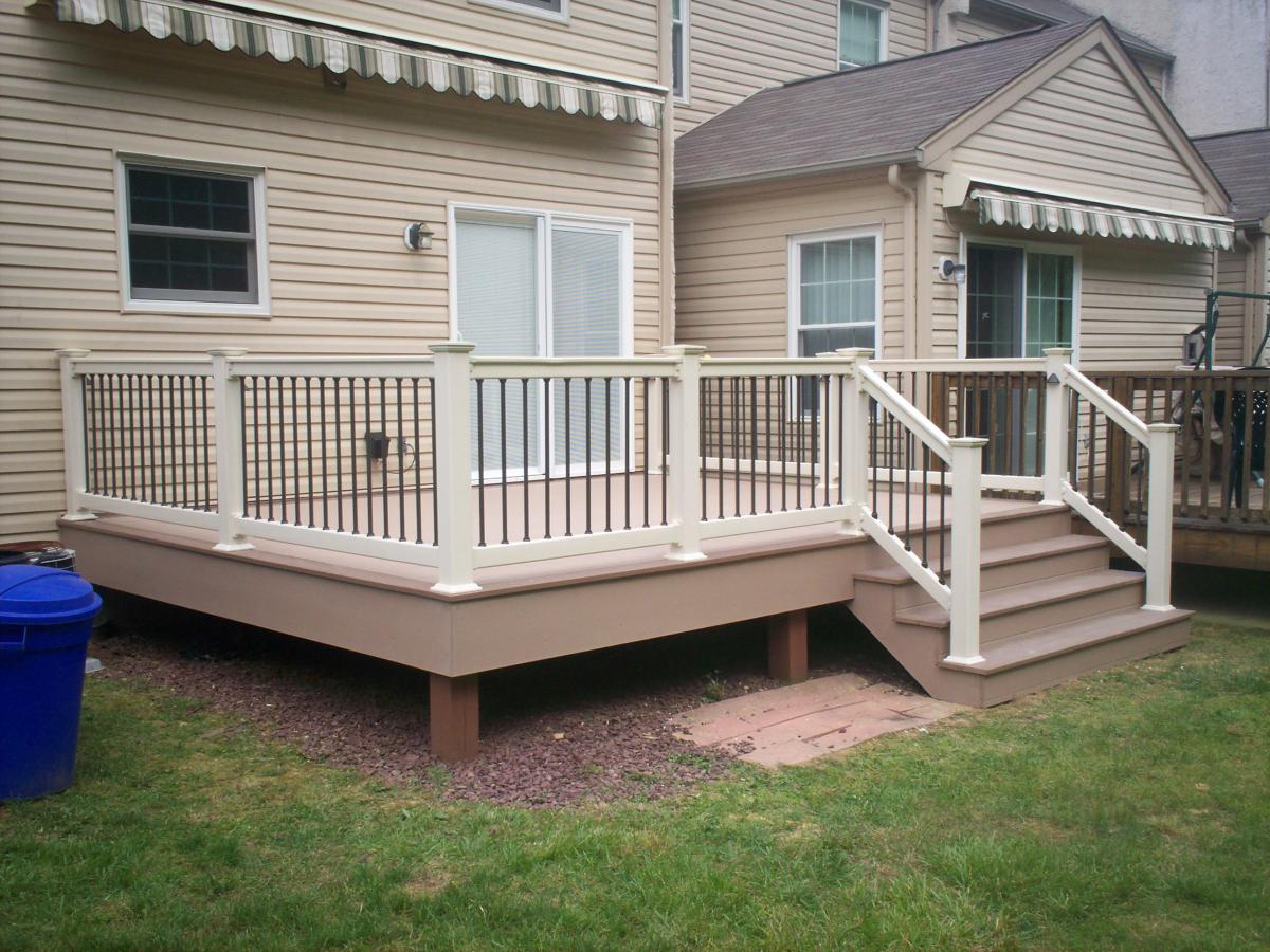 11 Best Vinyl Railings For Decks Collection Home Garden Decoration throughout sizing 1200 X 900