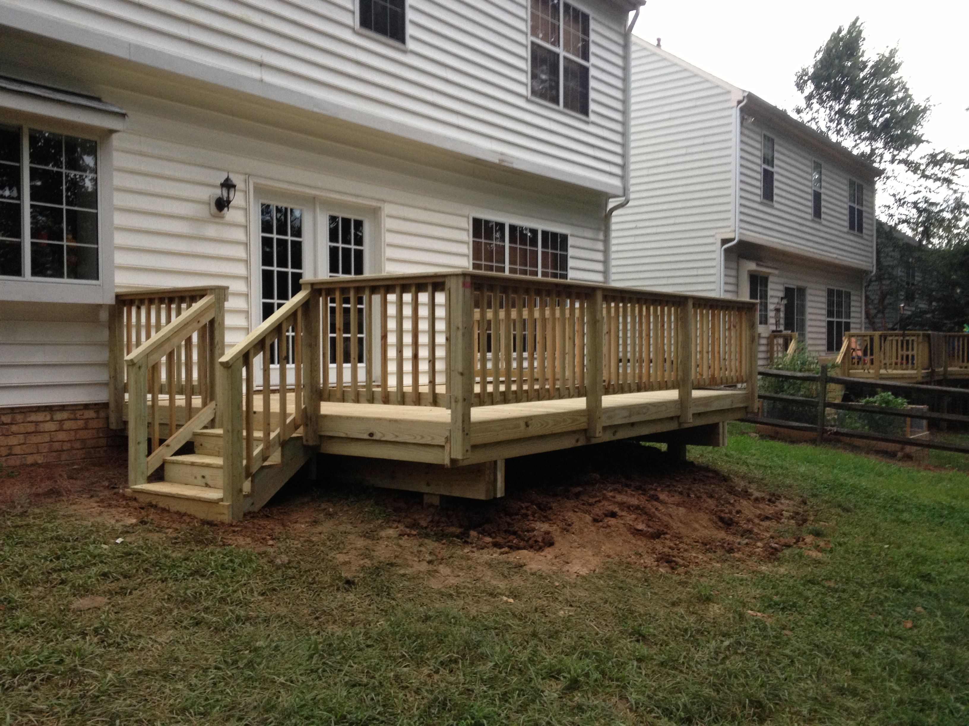 12x16 Deck My New Spring Project Woo Hoo Great Yard Ideas In 2019 pertaining to proportions 3264 X 2448