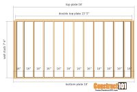 12x16 Shed Plans Gable Design Plans Diy Shed Plans Frames On with size 1116 X 756