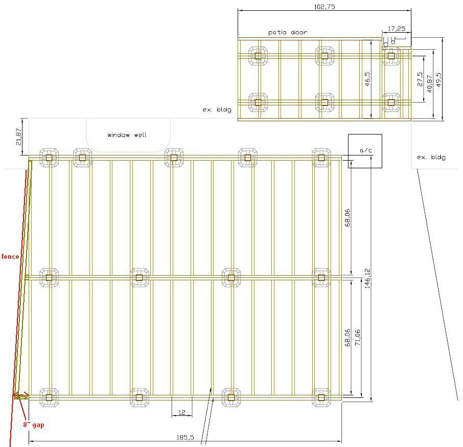 16 X 16 Deck Plans Home Design inside sizing 906 X 874