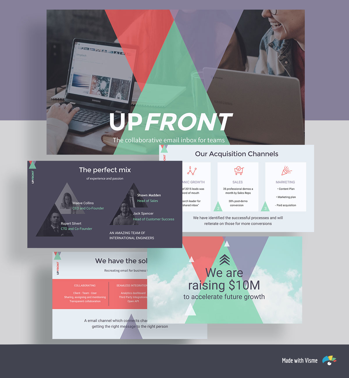 17 Pitch Deck Templates Inspired Real Life Startups And in proportions 1200 X 1300