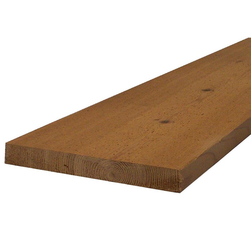 2 In X 4 In X 8 Ft S4s Western Red Cedar Decking Board 0509328 inside size 1000 X 1000