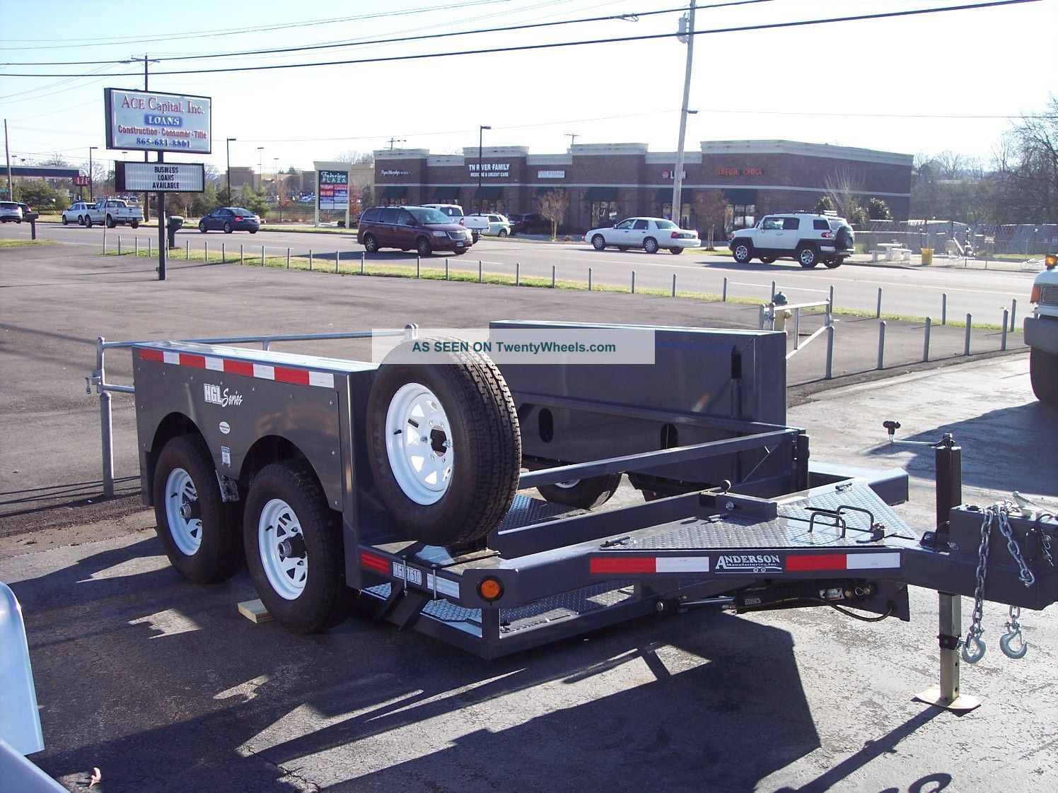 2016 Anderson Hgl7610 Hydraulic Drop Deck Scissor Lift Trailer 6 X with dimensions 1496 X 1122