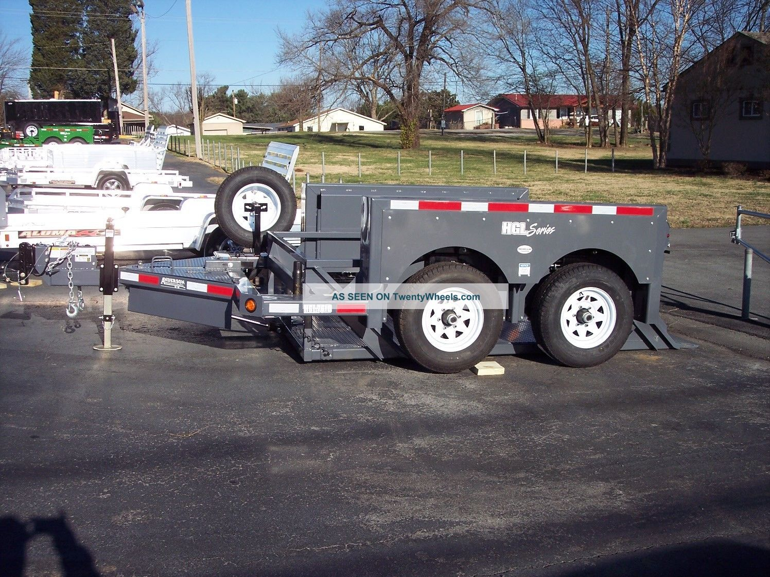 2016 Anderson Hgl7610 Hydraulic Drop Deck Scissor Lift Trailer 6 X with regard to proportions 1496 X 1122