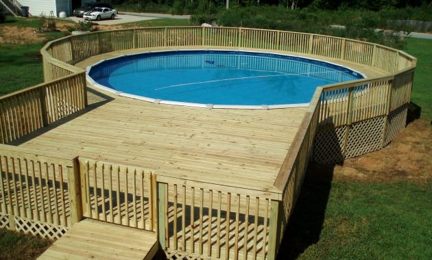 22 Amazing And Unique Above Ground Pool Ideas With Decks Porches pertaining to proportions 2816 X 2112