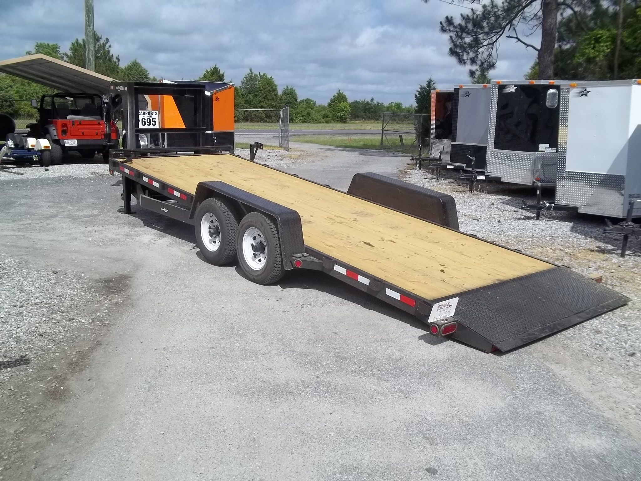 24 Tilt Deck Gooseneck Low Profile Trailer Trailers Flatbed inside proportions 2048 X 1536