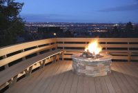 26 Stylish Outdoor Deck Design Inspirations Decks Deck Fire Pit pertaining to size 2290 X 1527