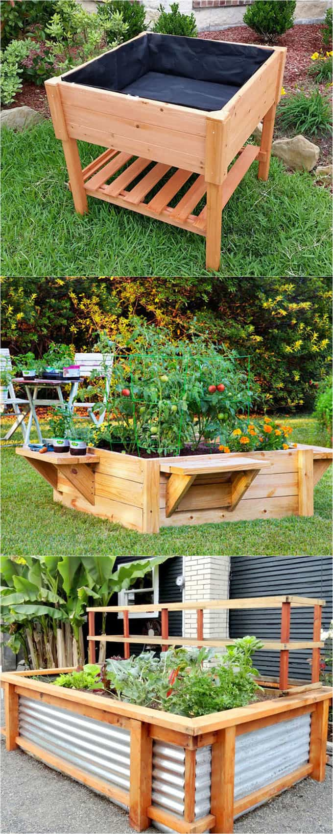 28 Amazing Diy Raised Bed Gardens A Piece Of Rainbow intended for dimensions 680 X 1700