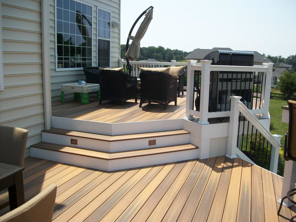 3 Popular Decking Colors For 2017 North American Deck And Patio with regard to measurements 1024 X 768