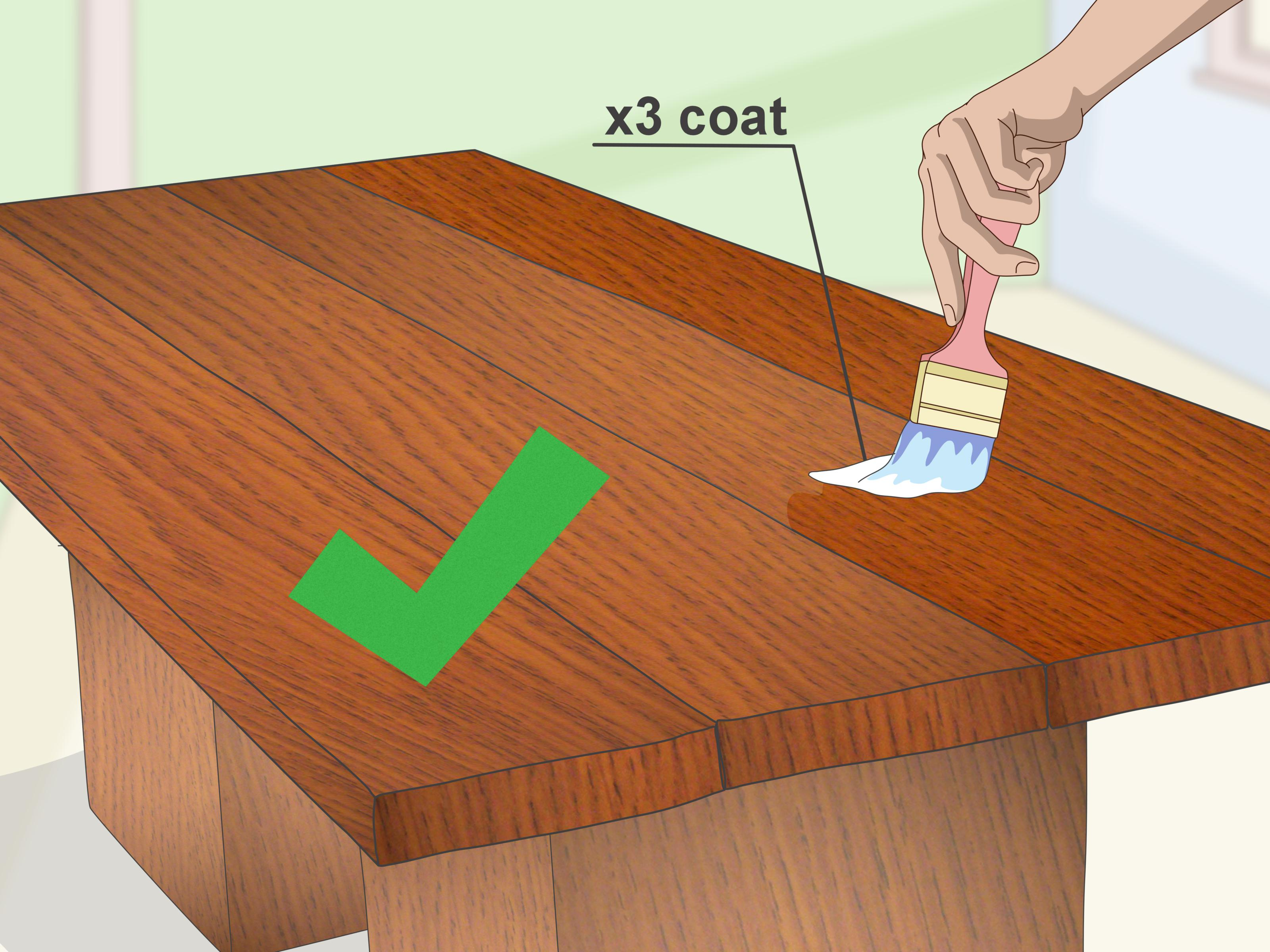 3 Ways To Waterproof Wood Wikihow within proportions 3200 X 2400