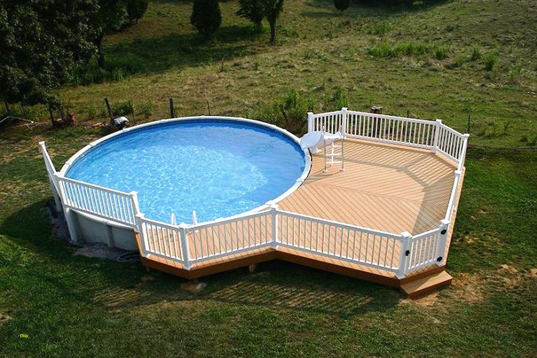 35 Fantastic Above Ground Swimming Pools Ideas Apply Your Backyard throughout size 1095 X 729