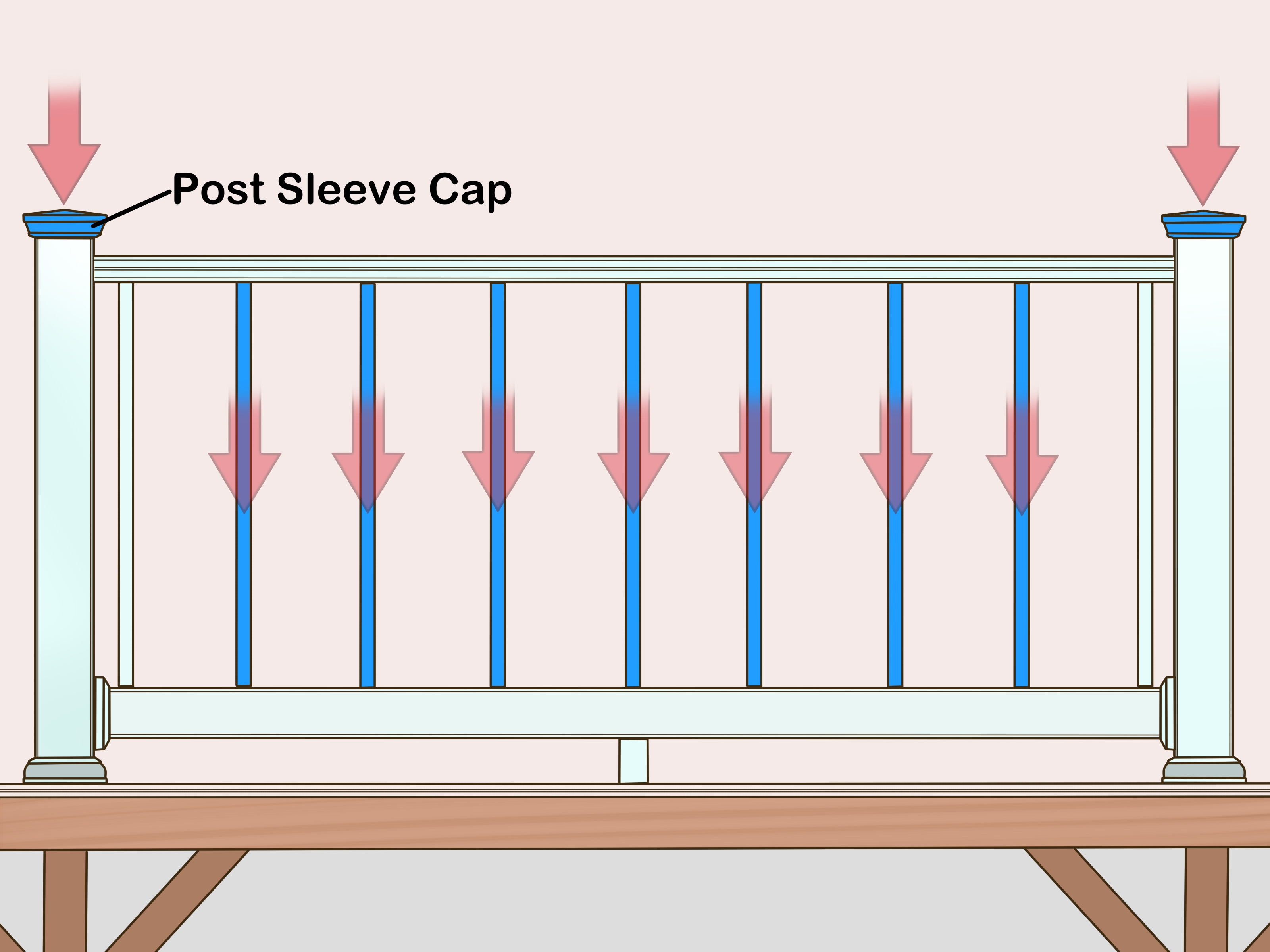 4 Ways To Trex Deck Wikihow in measurements 3200 X 2400