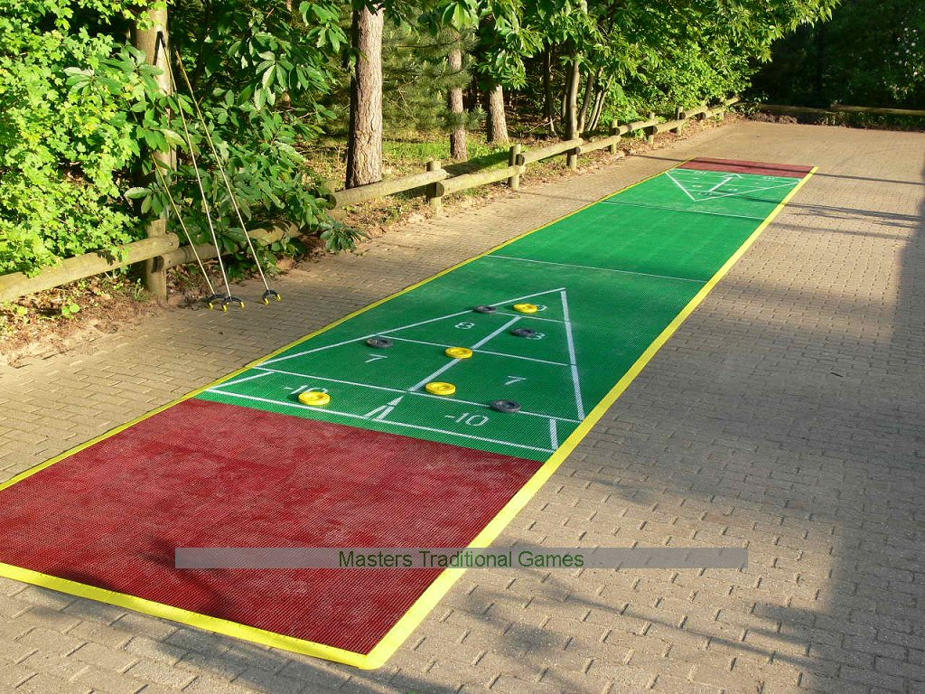 40 Foot Outdoor Shuffleboard Poly Court Package intended for proportions 1024 X 768