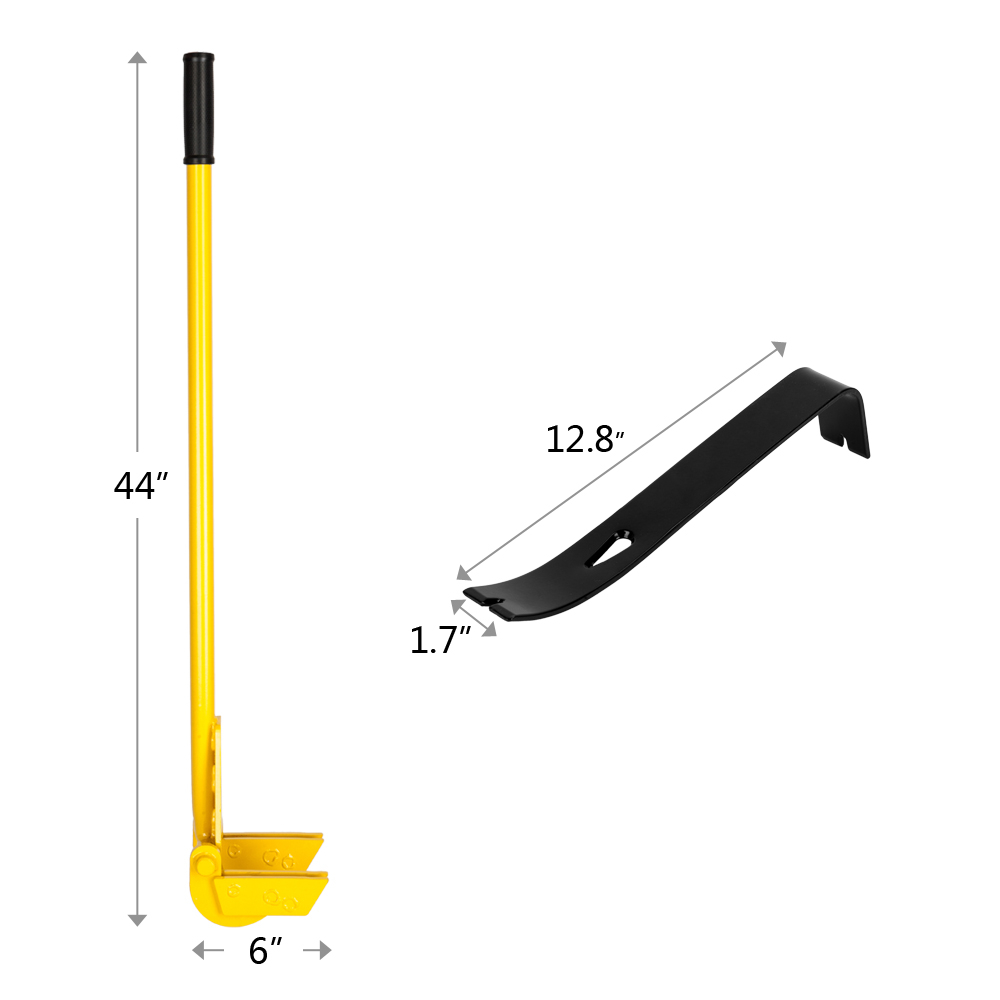 44 Steel Pallet Buster Breaker Nail Puller Crowbar Deck Board with regard to sizing 1000 X 1000