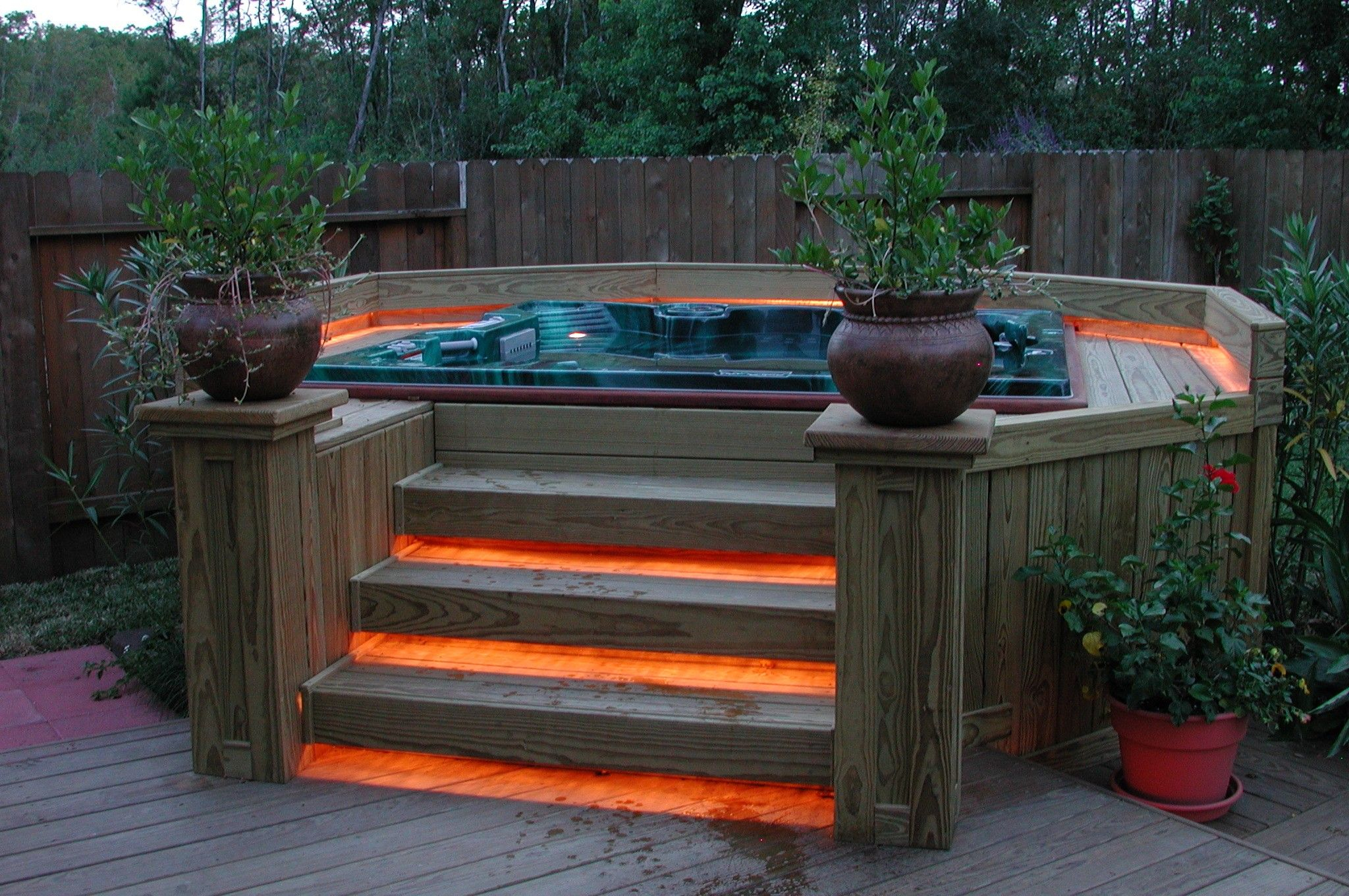 47 Irresistible Hot Tub Spa Designs For Your Backyard Dive Right with dimensions 2048 X 1360